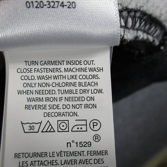 Polo Ralph Lauren Sweater Boys Large Gray Spell Out Full Zip Hoodie Outdoors - Picture 11 of 15